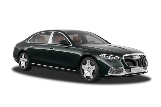 Mercedes Benz S Class Maybach Emerald Green Color Image